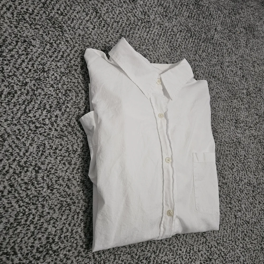 Women's Sonoma Oversized Boyfriend Shirt - XL Petite